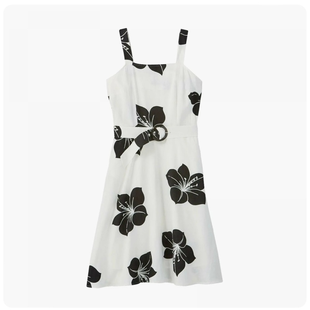 NWT Who What Where Hawaiian Hibiscus Dress